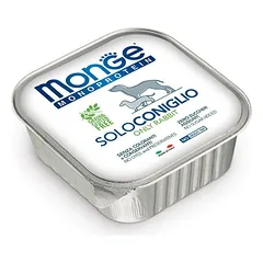 MONGE Monoproteico "Solo" konservai šunims 100% su triušiena, 150 g