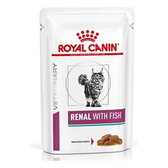 Royal Canin VHN Cat Renal With Fish Gravy konservai katėms