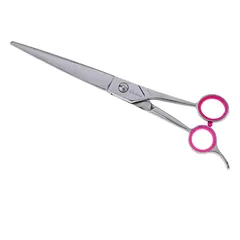Geib Gator Straight Scissors, straight grooming scissors made of Japanese stainless steel with micro-serration.