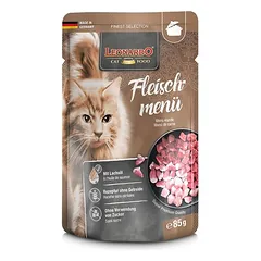 Leonardo Finest Selection Pouch 16 x 85 g, drėgnas maistas katėms — 4 nuotrauka
