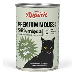 Comfy Appetit Premium su Triušiena (96%)  400g katėms