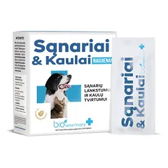 Bioveterinary Sąnariai & Kaulai maisto papildas augintiniams N28