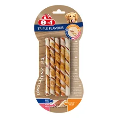 8in1 Triple Flavour Twisted Sticks 10 vnt.
