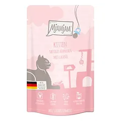 MjAMjAM Quetschie Kitten drėgnas maistas katėms 12 x 125 g — 3 nuotrauka