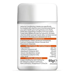 Vetzyme Conditioning Tablets - papildas šunims — 2 nuotrauka