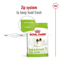 Royal Canin X Small Adult 8+ sausas maistas šunims 1.5 kg — 4 nuotrauka