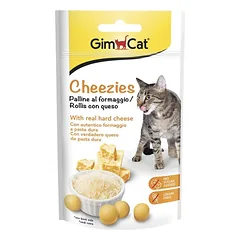 GimCat Vitaminizuoti Sūrio Rutuliukai Katėms, 50g