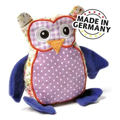 Aumüller Baldrian-Katzenspielkissen Patchwork-Eule