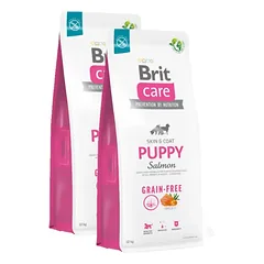 BRIT CARE Dog Grain-free Puppy Salmon 2x12kg