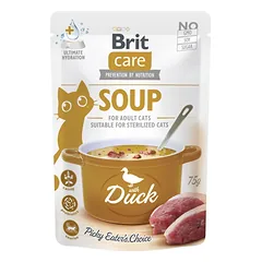 Brit Care Cat Soup Duck sriuba su antiena katėms photo