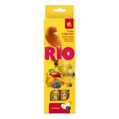 RIO Sticks skanėstai su tropiniais vaisiais ir uogomis kanarėlėms, 2x40 g