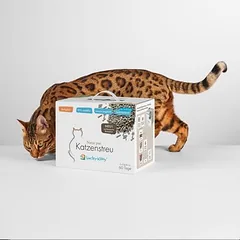 Lucky Kitty kraikas katėms "Natur Pur" – žaliosios arbatos kvapo, 6 kg — 3 nuotrauka