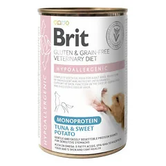 Brit GF Veterinary Diets Dog Can Hypoallergenic Monoprotein Tuna 400 g