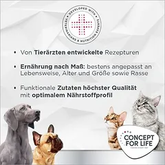 Concept for Life Veterinary Diet Hypoallergenic Insect sausas maistas šunims, > 10 kg — 5 nuotrauka