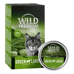 Wild Freedom Adult lėkštutė, drėgnas maistas katėms, ekonominė pakuotė 24 x 85 g, Wide Country - Huhn pur — 5 nuotrauka