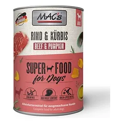 MAC's Adult Superfood drėgnas maistas šunims, ekonominė pakuotė 24 x 400 g — 4 nuotrauka
