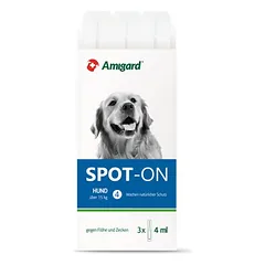 Amigard Spot-on šunims, 1 x 6 ml dideliems šunims — 2 nuotrauka