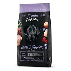 Fitmin for Life Light Senior sausas maistas šunims