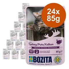 Sparpaket Bozita Häppchen in Soße Pouch 24 x 85 g