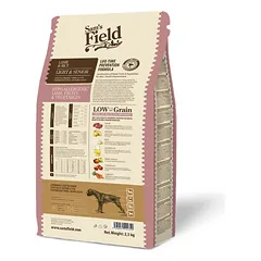Sam’s Field Light Senior Lamb & Rice mažagrūdis sausas maistas šunims su ėriena ir ryžiais, 13 kg + 2 kg dovanų — 2 nuotrauka