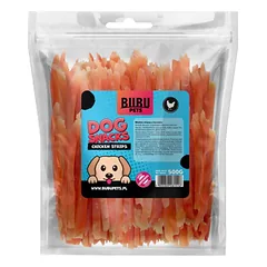 Bubu pets Soft Chicken strips 500g – minkštos vištienos mėsos juostelės