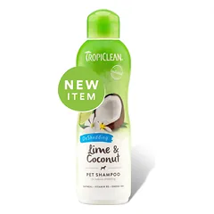 Tropiclean Shed Control & Coconut Pet Shampoo - šunų šampūnas, mažinantis šėrimąsi., Lime / 355ml — 2 nuotrauka