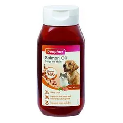 Lašišų aliejus - Beaphar lašišų aliejus 430 ml
