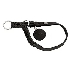 HUNTER dresūros antkaklis Solid Education, Dydis: L, Spalva: juoda, Kaklo apimtis: 50 - 55 cm, Plotis: 1,8 cm — 2 nuotrauka