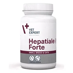  Hepatiale Forte Small Breed And Cats 170 mg – esant kepenų nepakankamumui,papildai mažųjų veislių šunims ir katėms 40 kaps.