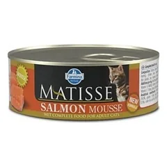 Farmina Matisse Cat Mousse Salmon drėgnas maistas suaugusiems katėms su lašiša, 85 g