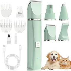 PetTribes 4-in-1 Tierrasierer Grün Wireless <50dB USB-C
