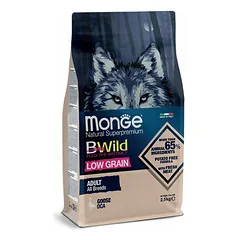 Monge Dog BWild Low Grain All Breeds Adult Goose 12 kg