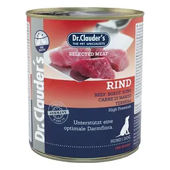 Dr. Clauder's Beef 800g šlapias maistas šunims, 800 g parduotuvėje vetprekes.lt