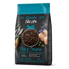 FITMIN Cat For Life Adult Fish and Chicken 1,8kg photo