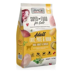 MAC's Superfood for Cats Adult bandomasis rinkinys, sausas maistas katėms, 1,5 - 2,9 kg — 2 nuotrauka