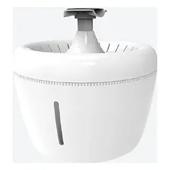 Automatinė vandens girdykla-fontanas Els Pet, 2,5 l, su LED apšvietimu ir filtru, balta/pilka — 2 nuotrauka
