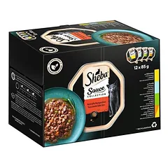 Multipack Sheba įvairių skonių lėkštelės 12 x 85 g, drėgnas maistas katėms — 2 nuotrauka
