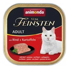 Animonda Vom Feinsten Adult Paštetas katėms su jautiena ir bulvėmis 100g