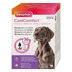 Beaphar CaniComfort Starter raminamoji priemonė šunims ir šuniukams, difuzorius ir papildymas