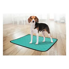 Flamingo Training Pad Green S Antislip dresūros kilimėlis šuniukams, 54×38 cm