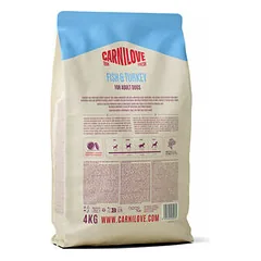 Carnilove Dog True Fresh Adult su žuvimi ir kalakutiena, sausas maistas šunims 4 kg — 2 nuotrauka