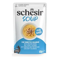Schesir Cat Soup 12 x 40 g in Beuteln
