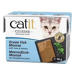 Catit Cuisine mousse, drėgnas maistas katėms 12 x 90 g — 1 nuotrauka