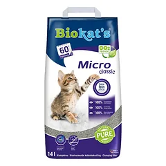 BIOKAT'S Micro Classic 14 l smulkus bentonito kraikas
