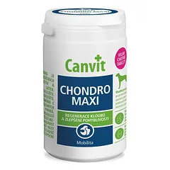Canvit Chondro Maxi papildas šunims virš 25 kg sąnarių sveikatai, 250 tablečių, 500 g