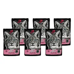 ALPHA SPIRIT WET putėsiai katėms su kumpiu 85g 6vnt