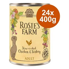 Sparpaket Rosie's Farm Adult 24 x 400 g 