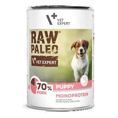 RAW Paleo Puppy šunų maistas su kiauliena, 400 g — 2 nuotrauka