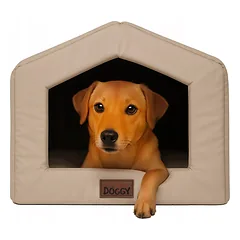 Šuns namelis-guolis Doggy Smart R1 – audinio guolis su pagalve 46x50x38 cm — 4 nuotrauka
