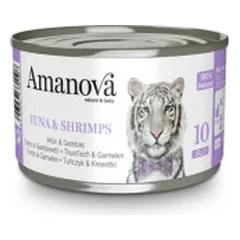 Amanova Jelly konservai su tunu ir krevetėmis katėms nuotrauka